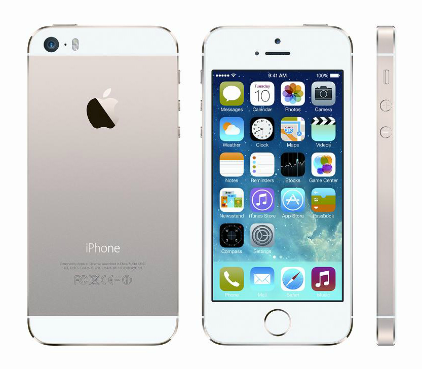 APPLE iPhone5s_Gld_iOS7