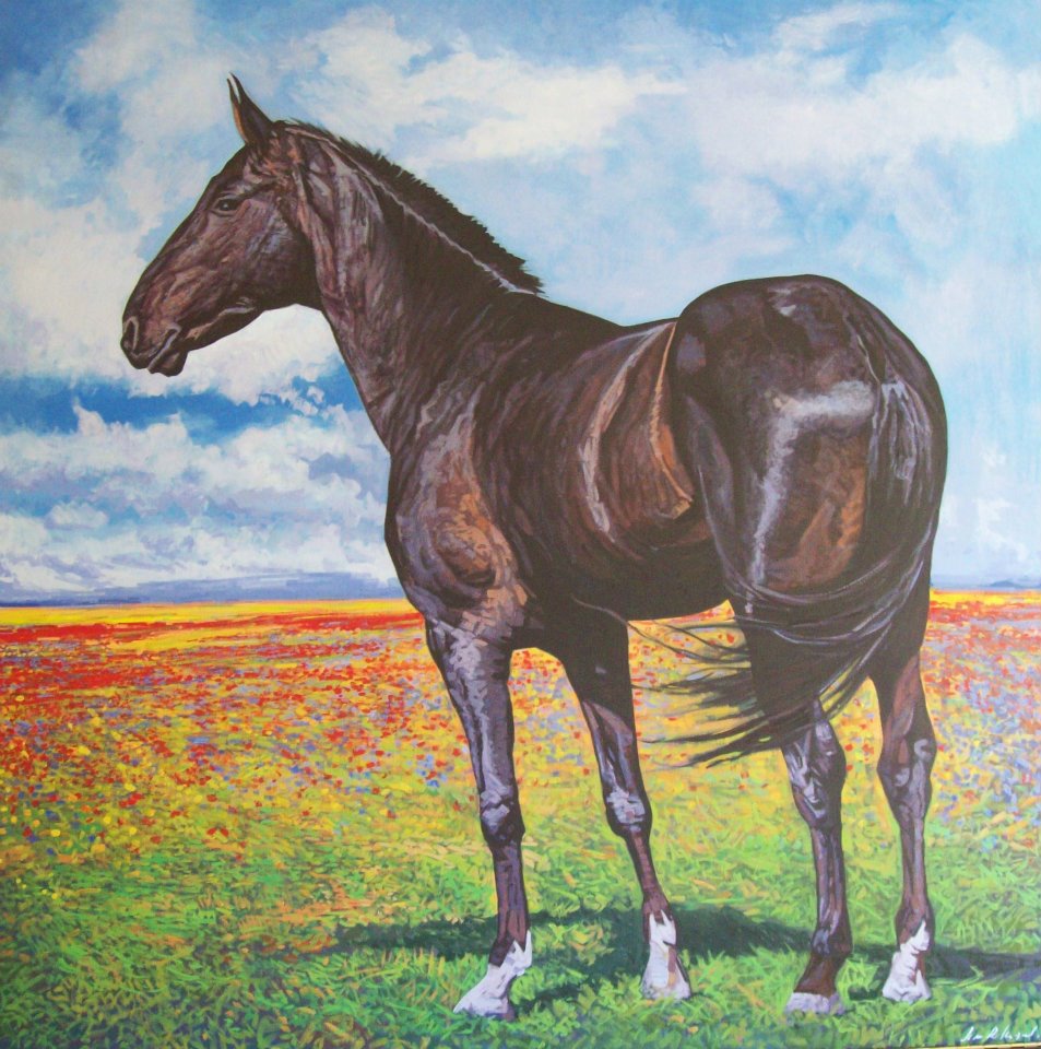 Jesús De Miguel Alcántara -obraz TIRANO 130X130 CM