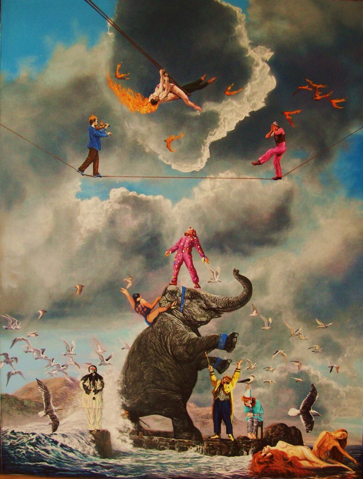 Jesús De Miguel Alcántara - "EXTASIS " 103x140cm
