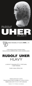 Rudolf Uher- Hlavy - pozvánka