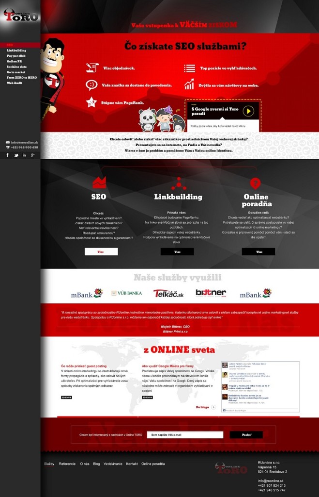 web ONLINE TORO