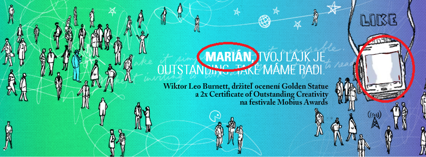 Facebook Wiktor Leo Burnett Marian Luha-vyznacene