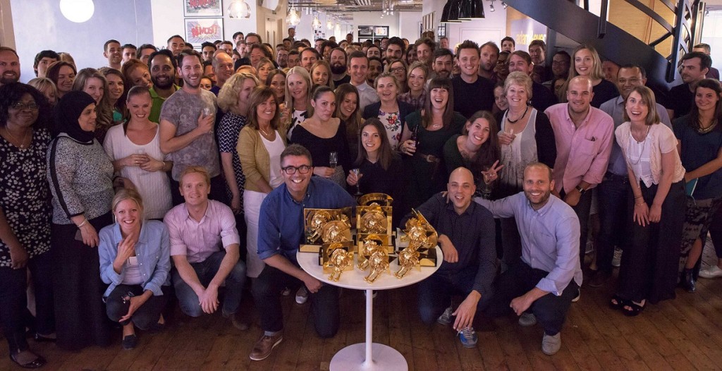 Agentúra adam&eveDDB bola ocenená na Cannes Lions ako Agentúra roku a získala 22 Levov - 2