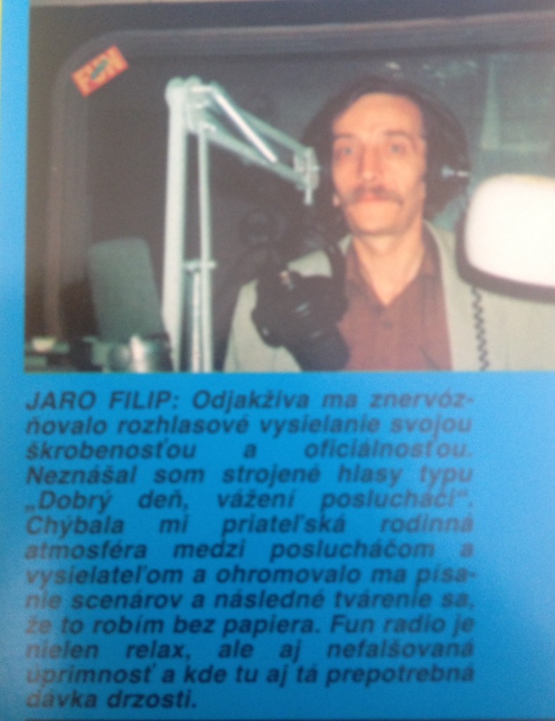 Jaro Filip o Fun radiu-zdroj Fun radio