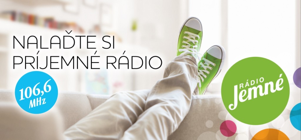 Repozicioning Rádio Jemné sa zbavuje ružovej nálepky!- billboard