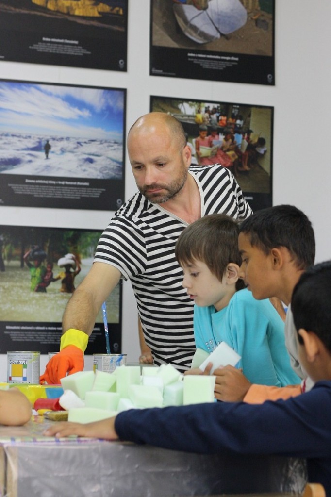Rozhovor - Michal Staško Umenie je veľmi subjektívne, ale dizajn je racionálny, a tým objektívnejší-Kreativny workshop predeti v Piestanoch-autor foto Tomáš Niščák
