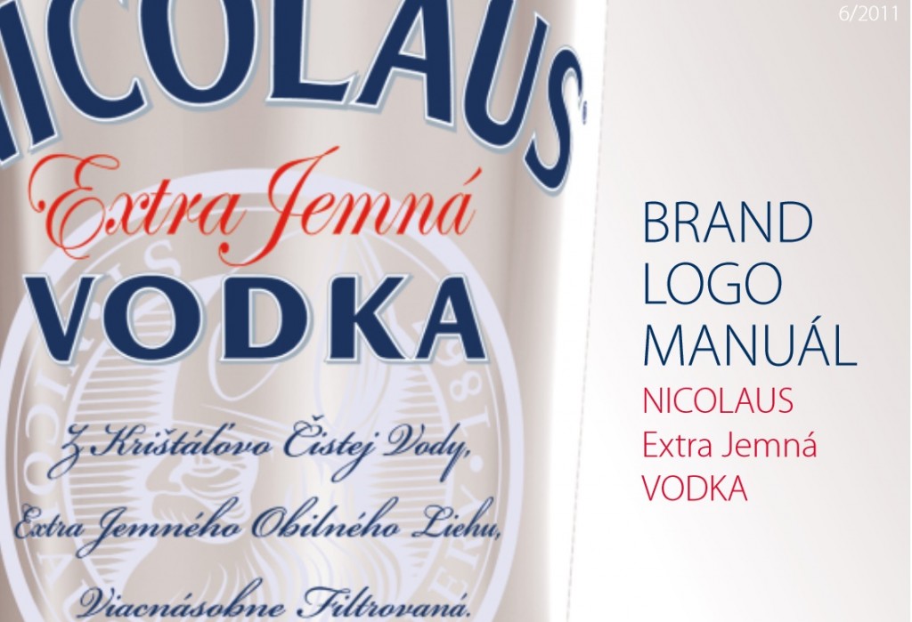 Krátko Agentúra SCR zvíťazila v tendri St. Nicolaus pre komunikáciu Nicolaus vodky - Brand Logo manual