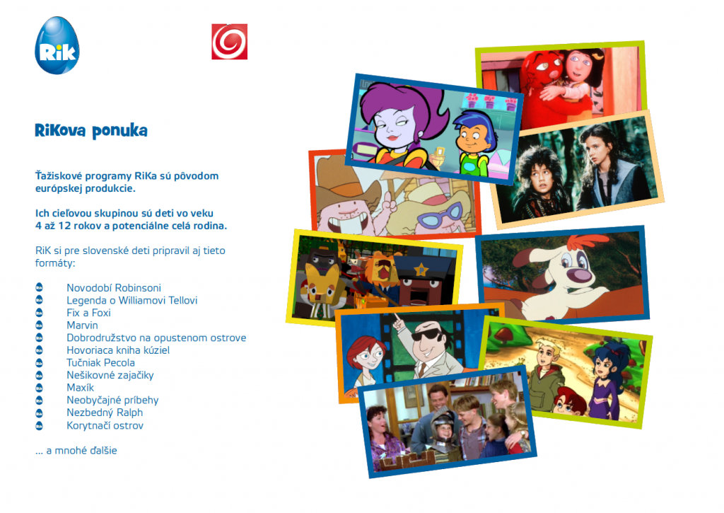 Detská televízia RiK z portfólia JOJ Group začne vysielať už od nového roka - program