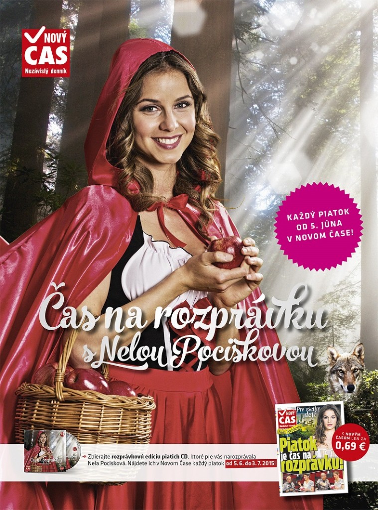 Denník Nový Čas pripravil pre svojich čitateľov edíciu audio rozprávok - vizual inzercie