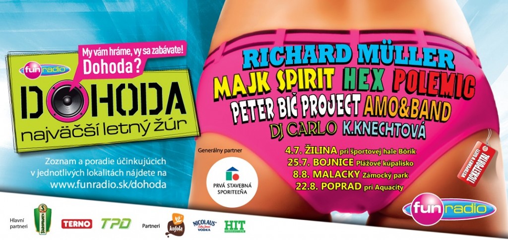 FUN rádio organizuje ďalšiu zo svojich žúriek DOHODA 2015