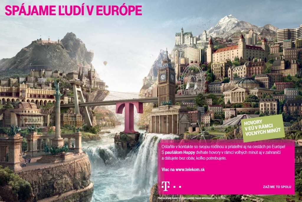 Telekom má novú medzinárodnú kampaň