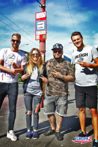 Krncok, Kali, Varecha - krst zastavku Europa 2 - 15.7.2016