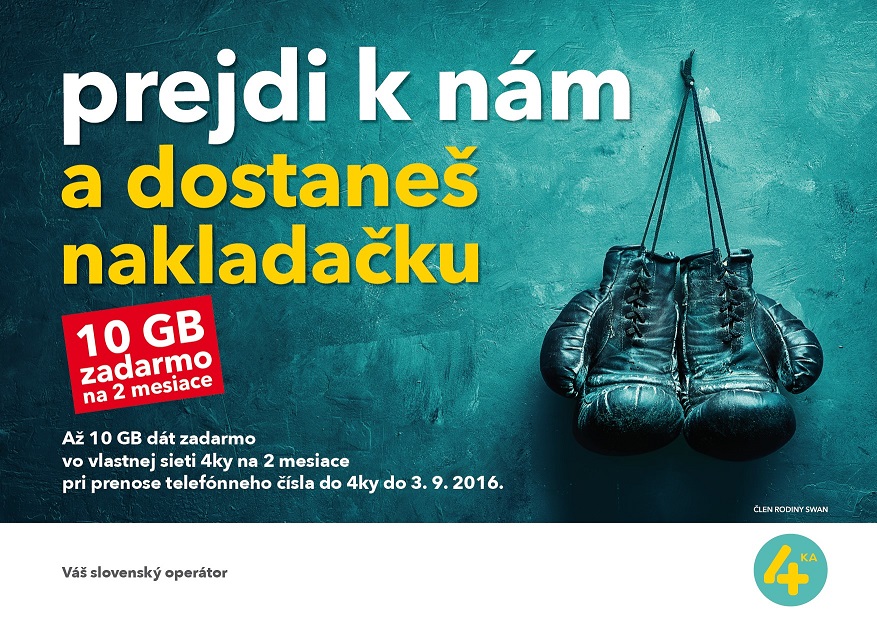 Prejdi k nám a dostaneš nakladačku - 4KA - vizual kampane