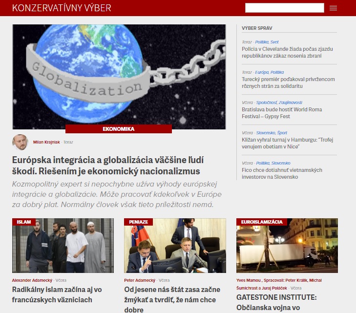 konzervativnyvyber.sk reprefoto 18.7.2016