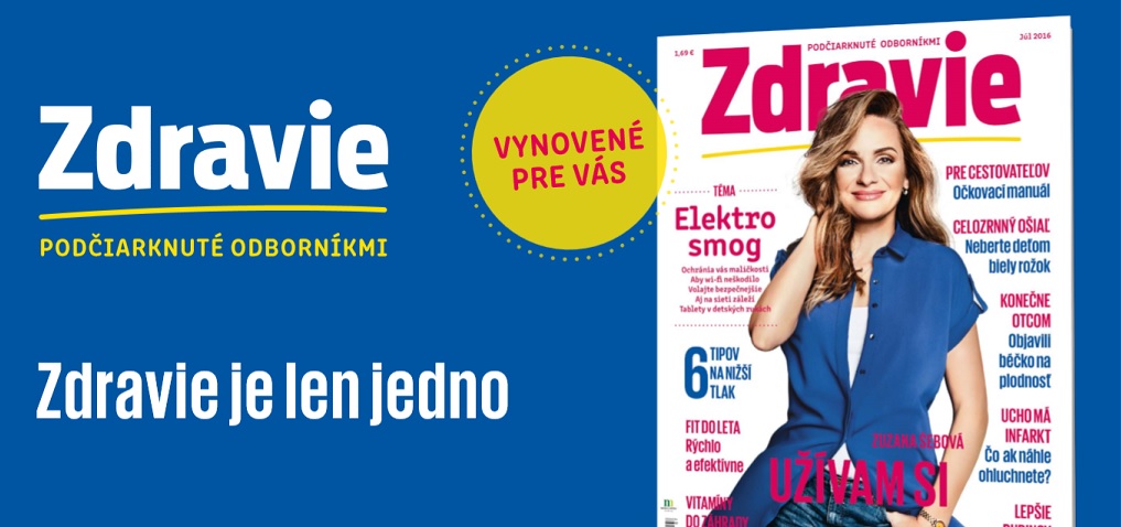 vizual billboardu relaunch kampan Zdravie, zdroj News and Media Holding