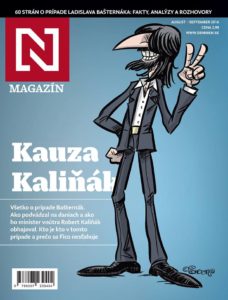 titulka N Magazinu Kauza Kalinak, vyjde 25. 8.2016