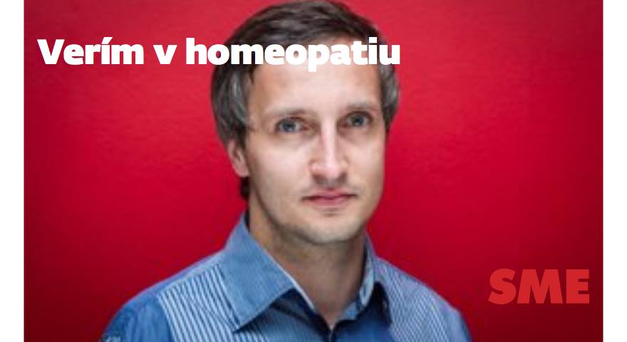 meme Prokopcak rovna sa Homeopatia, autor Matus Paculik, SME
