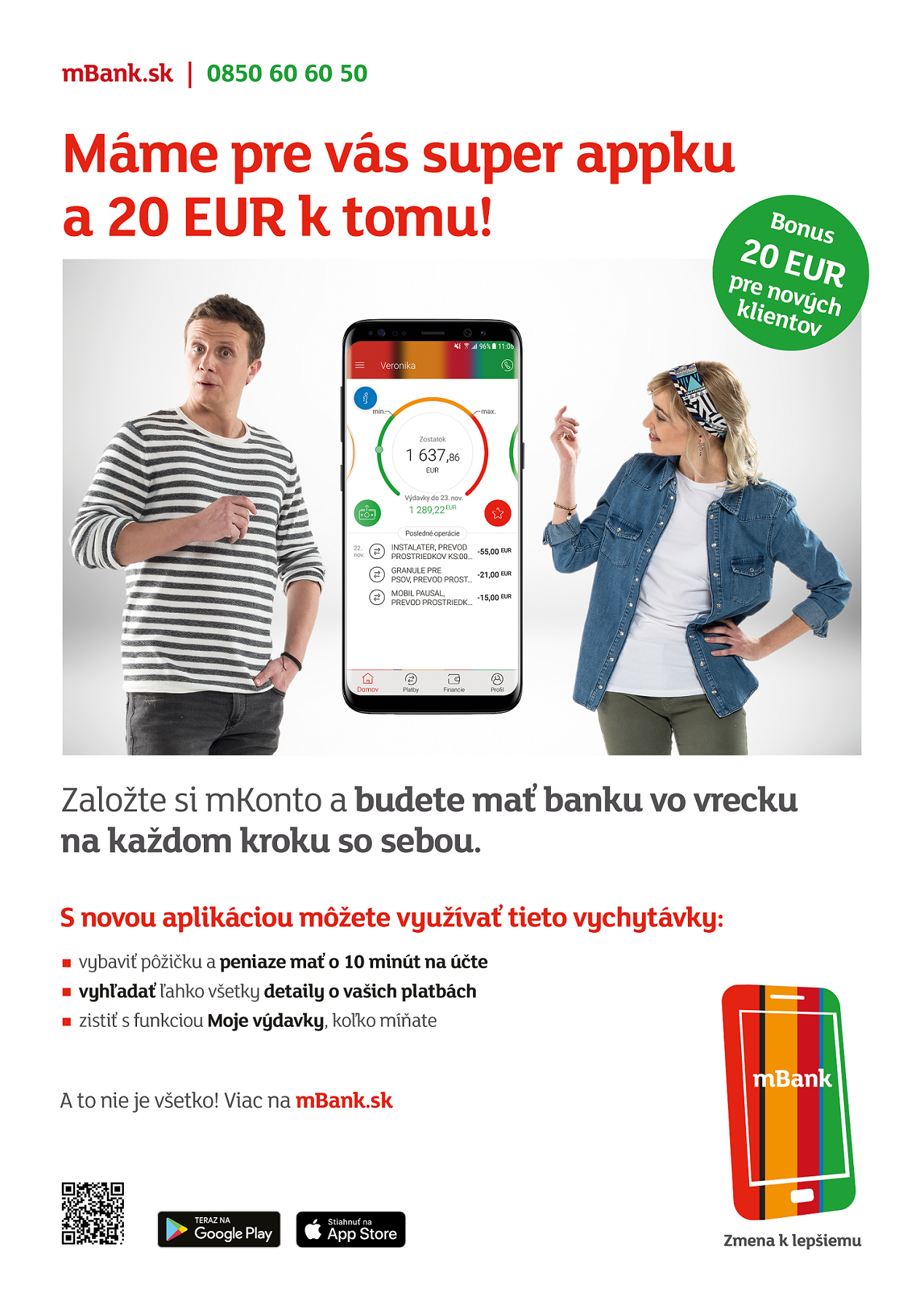 Mbank Reklama mBank spúšťa novú reklamnú kampaň. Hlavným hrdinom je hviezda z ...