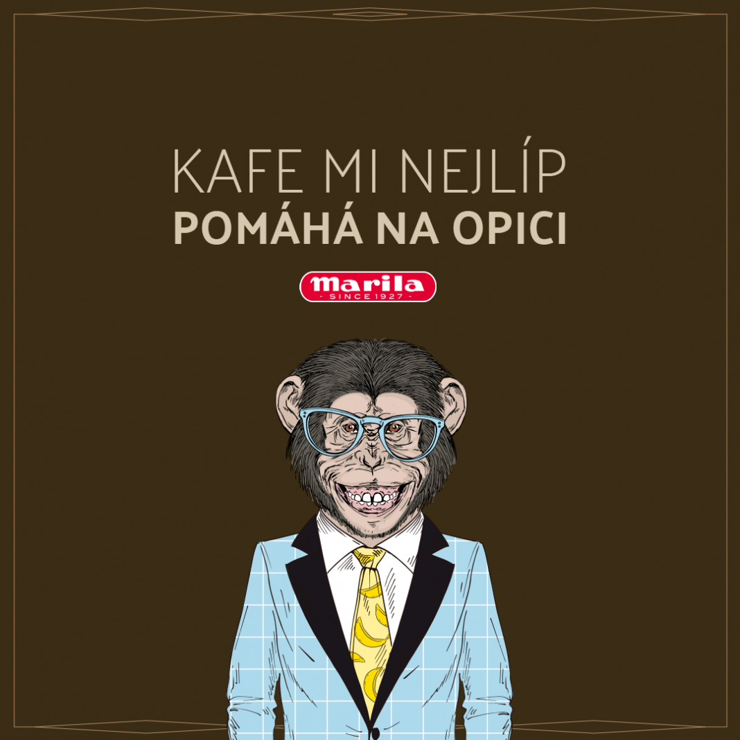 Agentúra Socialsharks vytvorila kampaň „Kávový zverinec“ pre značku Marila - opice