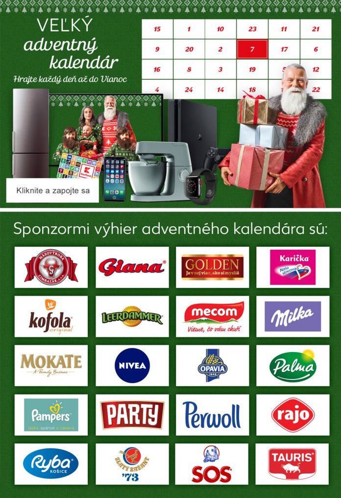 vizuál ktorým reťazec súťaž komunikuje: (foto: Newsletter Kaufland)