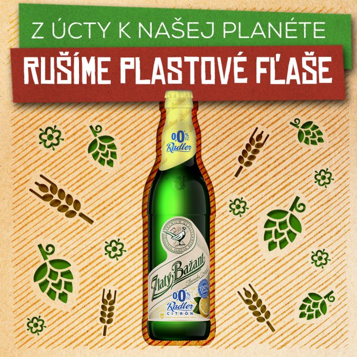 Zlatý Bažant ako prvá pivná značka skončila s PET fľašami