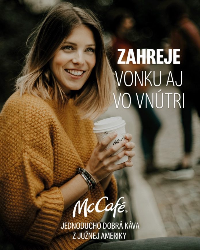 Imidžová kampaň McCafé zaujala svojím minimalizmom