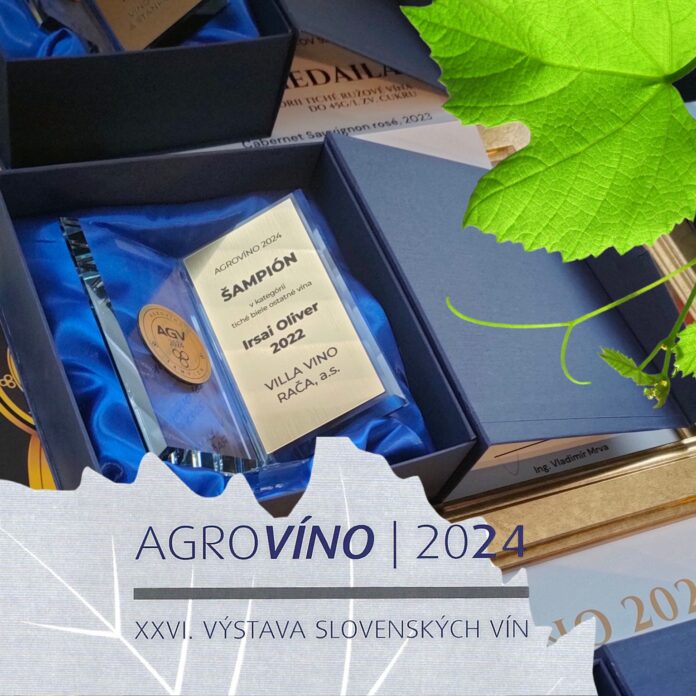 Račianske vína zožali úspech na súťaži Agrovína