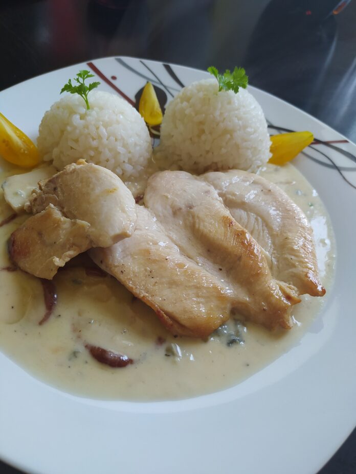 Recept Kuracie prsia na smotane s hubami
