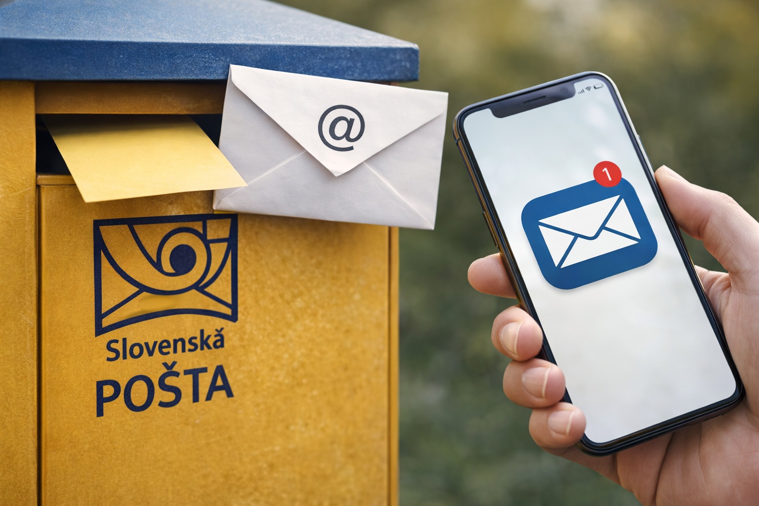 Mailom Slovenská pošta: Žltý lístok do schránky môžete nahradiť e-mailom