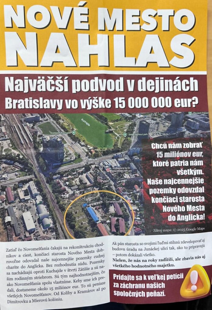 Nové Mesto Nahlas prinieslo do schránok staré spory aj novú petíciu