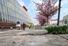 Obnova pri Novej tržnici pokračuje. Nové Mesto sľubuje novú prípojku aj úpravu verejného priestoru