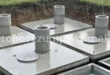 Betonové žumpy a nádrže na dažďovú vodu od Kamal-Bet – spoľahlivé riešenie pre váš dom Prepojene nadrze na dazdovu vodu retencia - Betonovezumpy-Kamal