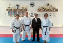 Japonský veľvyslanec navštívil karate klub v Lamači. Ocenil disciplínu aj atmosféru tréningu