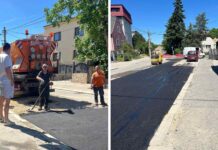 Prašnosť na ulici Pri vinohradoch má znížiť dočasný asfalt. Obyvatelia sa sťažovali na prach aj odlietavajúci štrk