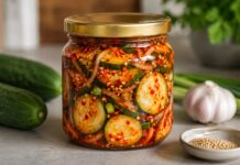 Uhorkové kimchi zaujalo sociálne siete. Pikantná alternatíva ku klasickému šalátu je hotová za pár minút