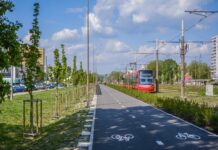 Petržalská električka po roku: Denne odvezie 40-tisíc ľudí, intervaly sa približujú metru elektricka v petrzalke