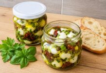 „Těhotnej kuchař“ pripravil nakladanú mozzarellu, ktorú si zamilujete s chrumkavou bagetou