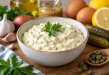 RECEPT: Deniska Štefanová ukázala domácu tatársku omáčku. Základ pripravuje z tepelne upravených vajec