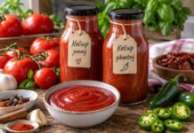 RECEPT: Domáci kečup podľa „Tehotného kuchára“. Pripravil jemnú aj pikantnú verziu