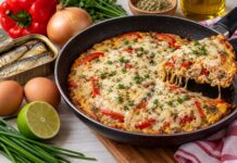 RECEPT: Dve vajcia a konzerva sardiniek: jednoduchý recept z panvice premení pár surovín na sýte jedlo
