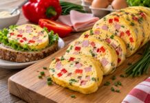 RECEPT: Vajíčka uvarené vo vrecku: netradičný trik vytvorí pestrú roládu so šunkou a paprikou