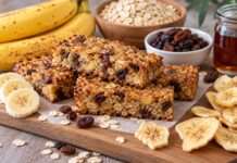 RECEPT: Domáce banánové ovsené tyčinky „flapjack“: Jednoduchý recept na vláčnu a sladkú pochúťku bez bieleho cukru