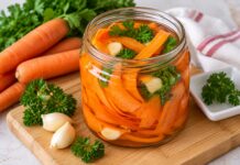 RECEPT: Máte doma mrkvu? Vyskúšajte ju naložiť s cesnakom a petržlenovou vňaťou